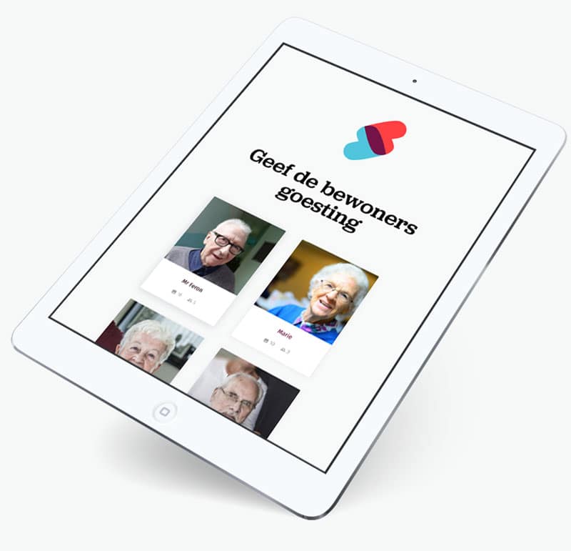 Geef de bewoners goesting